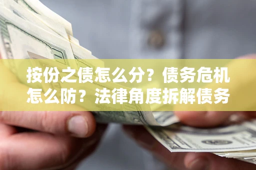 武汉按份之债怎么分？债务危机怎么防？法律角度拆解债务分配与风险自保指南