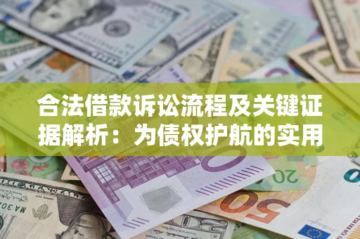 武汉合法借款诉讼流程及关键证据解析：为债权护航的实用指南