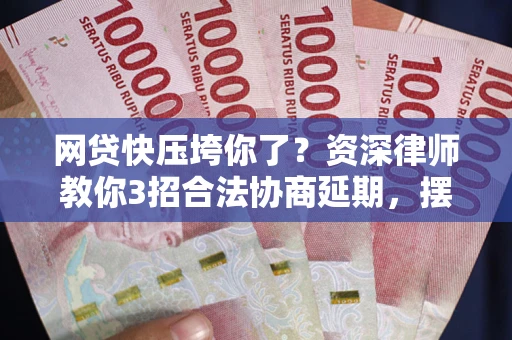 武汉网贷快压垮你了？资深律师教你3招合法协商延期，摆脱暴力催收！