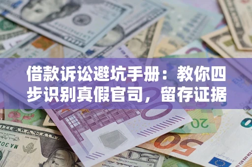 武汉借款诉讼避坑手册：教你四步识别真假官司，留存证据不踩雷