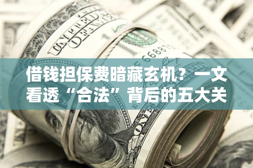 武汉借钱担保费暗藏玄机？一文看透“合法”背后的五大关键陷阱