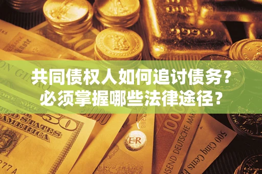 武汉共同债权人如何追讨债务？必须掌握哪些法律途径？