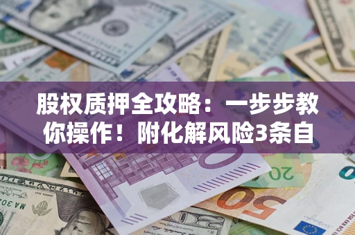 武汉股权质押全攻略：一步步教你操作！附化解风险3条自救法则