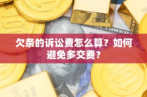 武汉欠条的诉讼费怎么算？如何避免多交费？