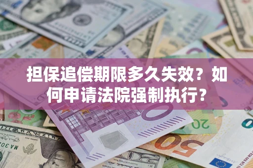 武汉担保追偿期限多久失效？如何申请法院强制执行？