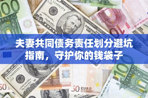 武汉夫妻共同债务责任划分避坑指南，守护你的钱袋子