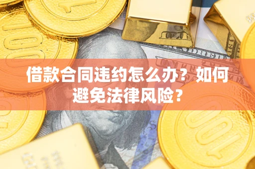 武汉借款合同违约怎么办？如何避免法律风险？
