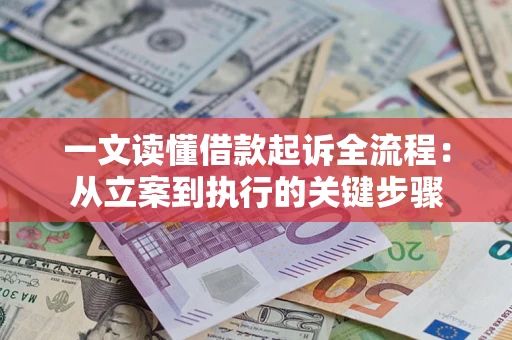 武汉一文读懂借款起诉全流程：从立案到执行的关键步骤