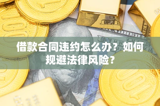 武汉借款合同违约怎么办？如何规避法律风险？