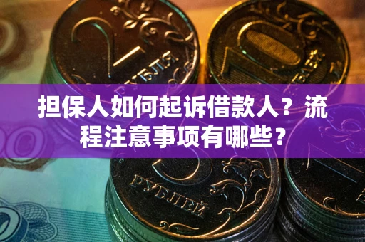 武汉担保人如何起诉借款人？流程注意事项有哪些？